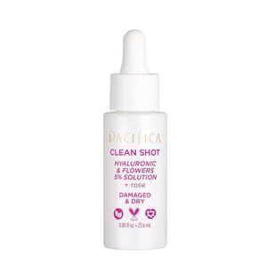 Pacifica Clean Shot Hyaluronic & Flowers 5% Solution 0.8fl oz